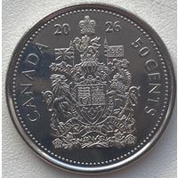 Канада 50 центов 2026 г.