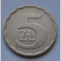 Польша, 5 злотых 1982 г.