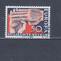 [2335] Лихтенштейн 1962. Европа.EUROPA. Одиночный выпуск. Гашеная марка.