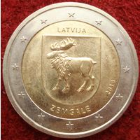 9295:  2 евро 2018 Латвия Земгале