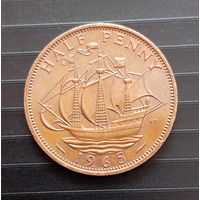 Полпенни 1965 г ,Великобритания