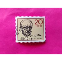 ГДР. Известные люди. ( 1 марка ) 1983 года. 11-2.