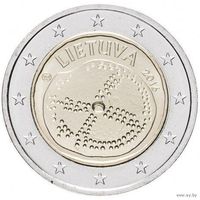 Литва 2 евро 2016 года. "Балтийская культура". Сторгуй за свою цену, предложи обмен!