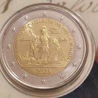 Мальта 2 евро 2023 Наполеон Бонапарт и французы на Мальте