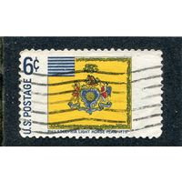 США. Флаг Филадельфийской легкой кавалерии