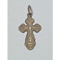 Крестик серебро  925 проба .