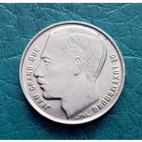 Люксембург 1 франк 1989 г