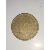 Германия 10 рейхпфеннигов 1937, 3 рэйх