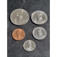 Бруней 1 сен 5,10,20,50 сенов 2005-2008 Unc