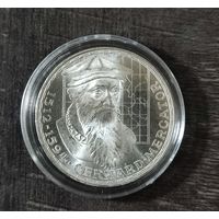 Германия 5 марок, 1969 375 лет со дня смерти Герхарда Меркатора