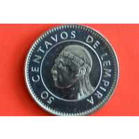 Гондурас 50 сентаво 2005 с 1 руб