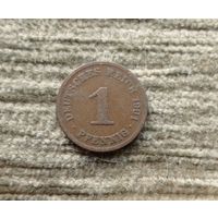 Werty71 Германия 1 пфенниг 1901 А