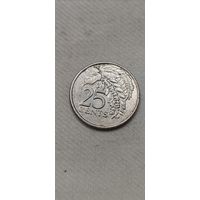 Тринидад и Тобаго 25 цент 2014