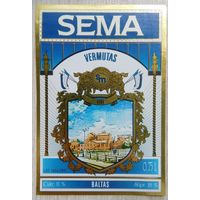 Этикетка. Вино. Литва.- 1996 - 2006 .0984