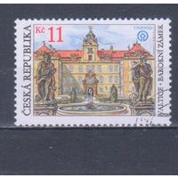 [2425] Чехия 1998. Культура.Искусство.Архитектура. Гашеная марка.
