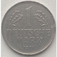 Германия 1 марка 1971 г. J