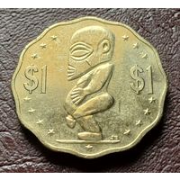 Острова Кука 1 доллар, 2015    ( 2-13-1 )