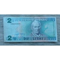 Werty71 Литва 2 лита 1993 банкнота