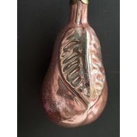 Ёлочная игрушка груша СССР