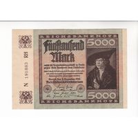 5000 МАРОК 1922 ГЕРМАНИЯ