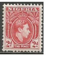 Нигерия. Король Георг VI. 1938г. Mi#51.
