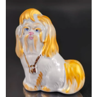 Статуэтка Собачка Фарфор Дулево