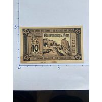 Нодгельд 10 пфеннигов Глаушенбург. Веймарская республика - 0202