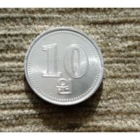 Werty71 КНДР Северная Корея 10 вон чон 2005