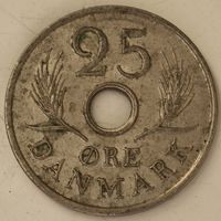 Дания 25 эре 1969 год