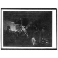 Адам Эльсгеймер. Юпитер и Меркурий у Филимона и Бавкиды. Изд.1962