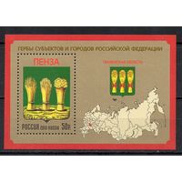 Россия 2013.Пенза герб. Бл 154 (1047)