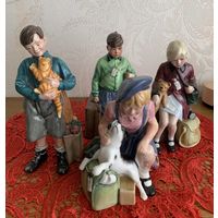 Статуэтки Англия 4шт.Дети Блиц