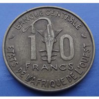 Западная Африка. 10 франков 1968
