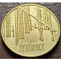 Польша 2 злотых, 2008 Сибирские ссыльные    ( 2-8-2 )