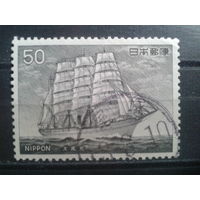 Япония, 1976. Учебное парусное судно
