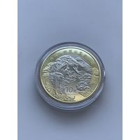 Китай 10 юаней 2025 г нац парк тропического леса Хайнань в капсуле