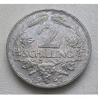 Австрия 2 Шиллинга, 1947  6-13-8