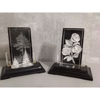 Сувениры СССР, стекло,пластмасса. 2 шт.