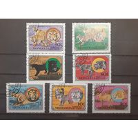 Монголия. 1979 год. Фауна (7 марок)