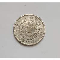 50 сенов. 1907г.800 пр., Япония .Муцухито (Мэйдзи) (1868 - 1912).
