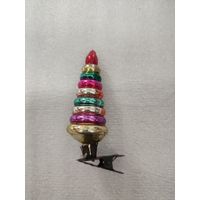 Ёлочная игрушка пирамидка Распродажа коллекции
