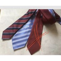 Галстук цена указана за один ( однотонного бордового Нет!)