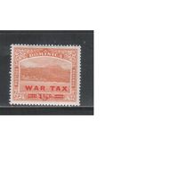 Доминика-1919,(Мих.55) , * , Британские колонии, Стандарт,Надп., Военный налог, (одиночка)