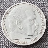 5 рейхсмарок 1936 Е