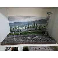 Диорама жд 1:87