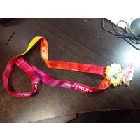 Медаль Beauty run новая 7 см высота 90 см шнур