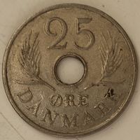 Дания 25 эре 1967 год