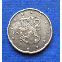 Финляндия 20 евроцентов 1999