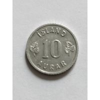 Исландия 10 аурар 1973