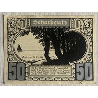 Нотгельд Плен, 50 пфеннигов, 1921 год Веймарская республика.